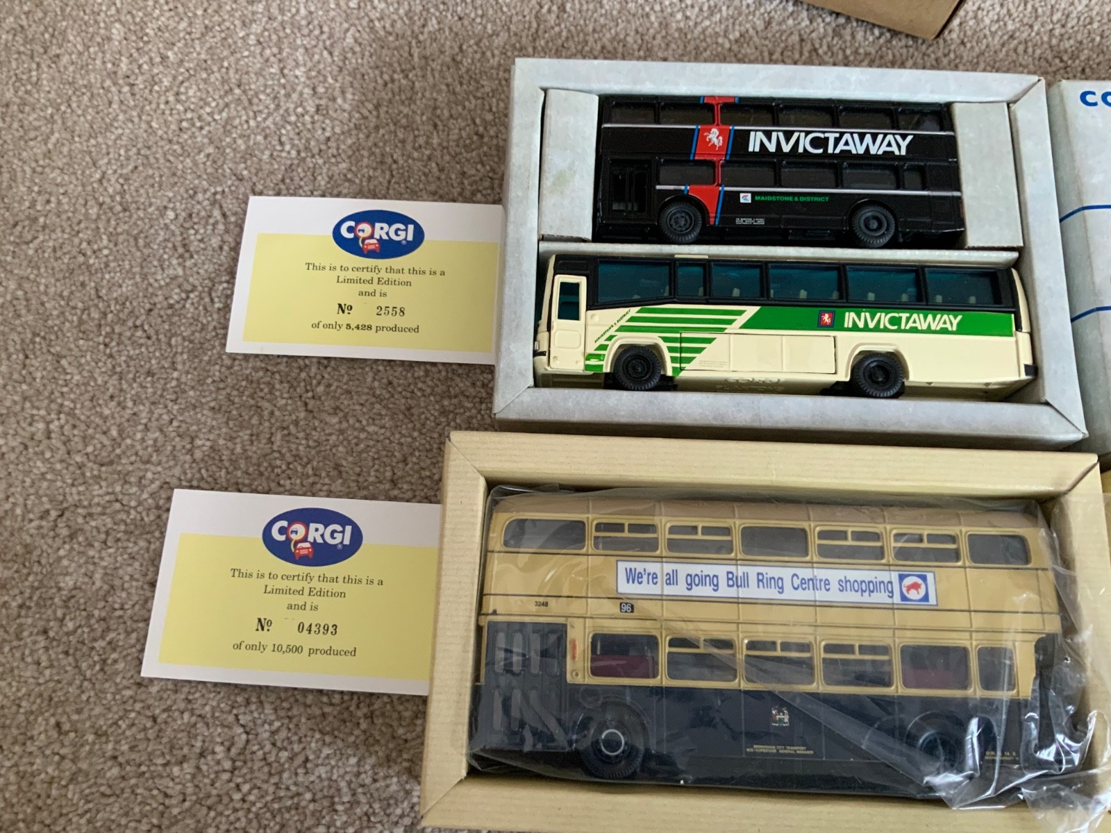 CORGI Classics Daimler Fleetline & Invictaway Set – New