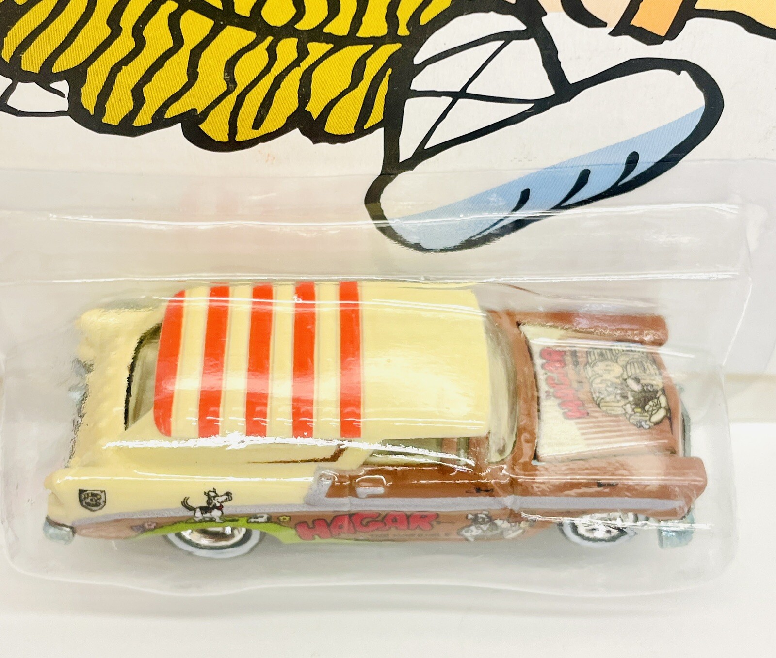 Hot Wheels Hagar The Horrible ’56 Chevy Nomad Delivery w/ Real Riders 2012 New