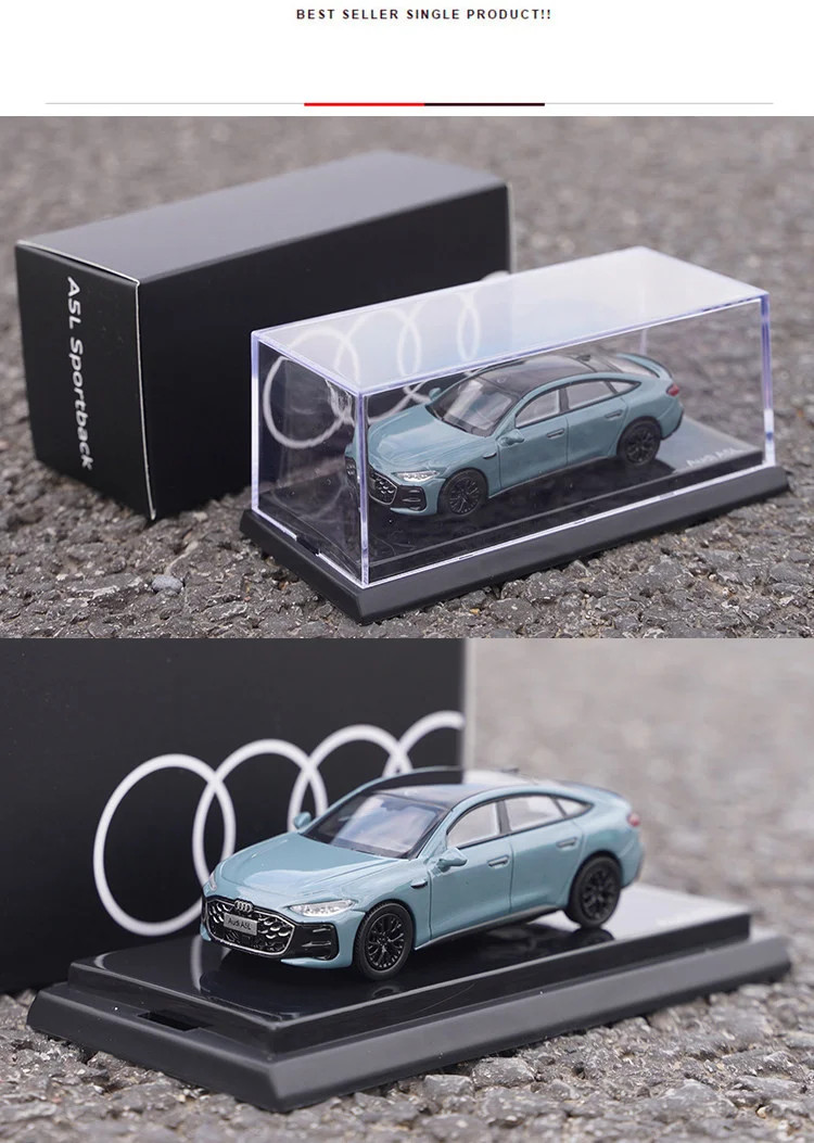 1:64 Audi A5 A5L Sportback 2025 Coupe Alloy Sports Car Model Diecast Vehicle