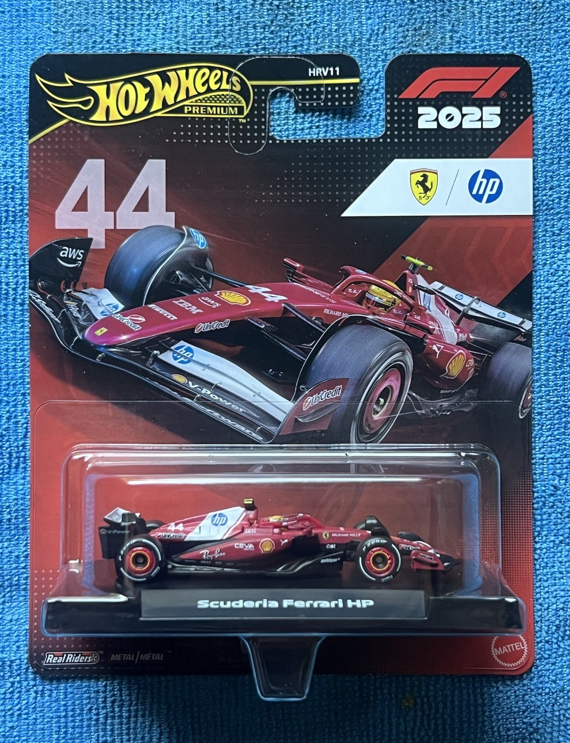 2026 Hot Wheels Premium 1:64 Ferrari 2025 F1 Lewis Hamilton #44 HRV11 *IN-HAND*