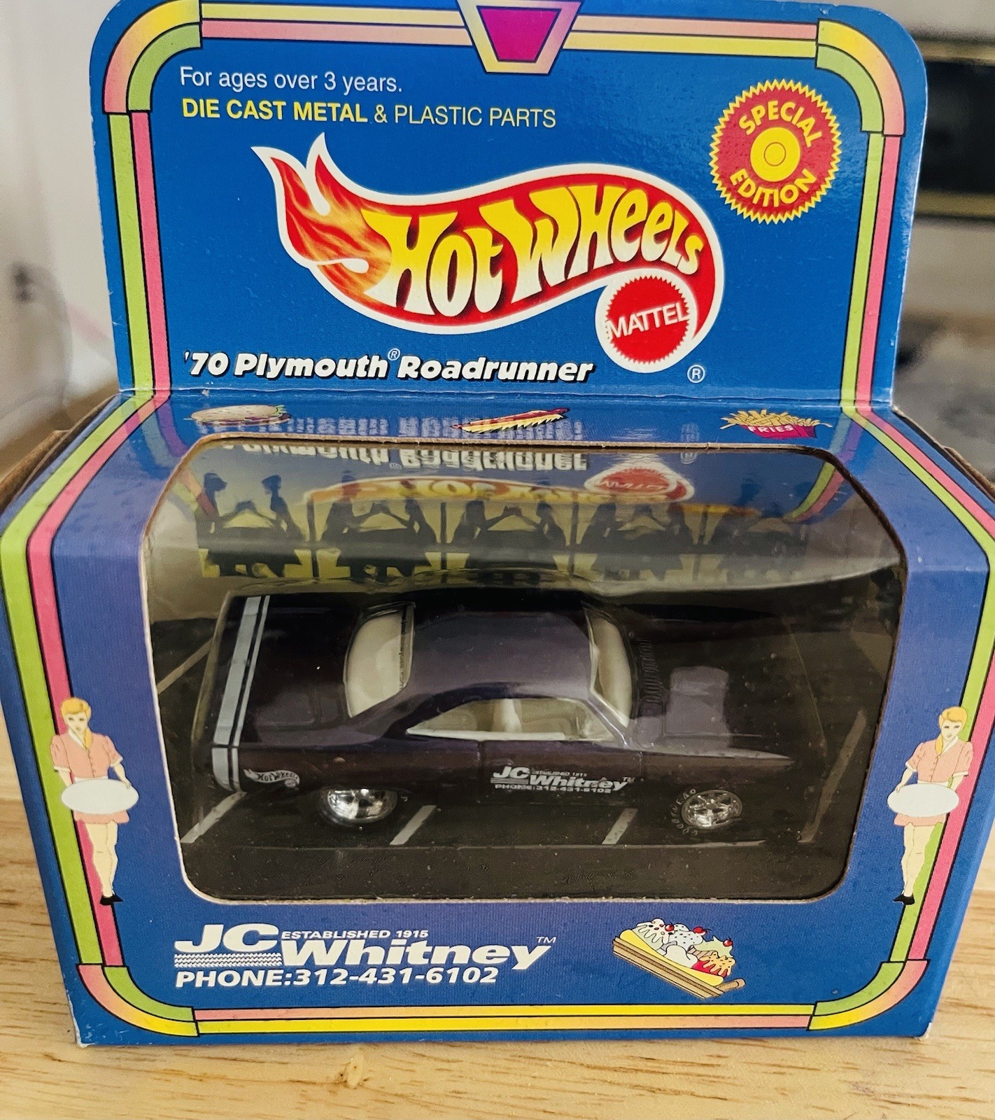 Hot Wheels Special Edition ‘70 Plymouth Roadrunner JC Whitney 1999
