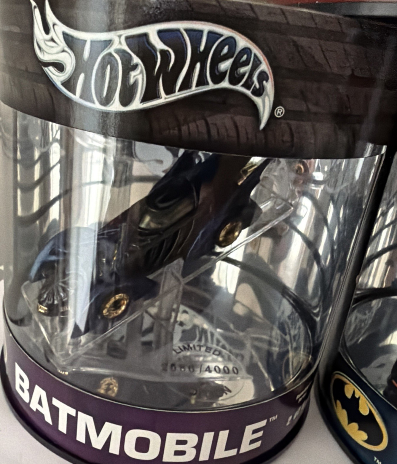 Hot Wheels Oil Can Batmobile Series Complete Set Batman LE 4000 LOT set OF 3 new