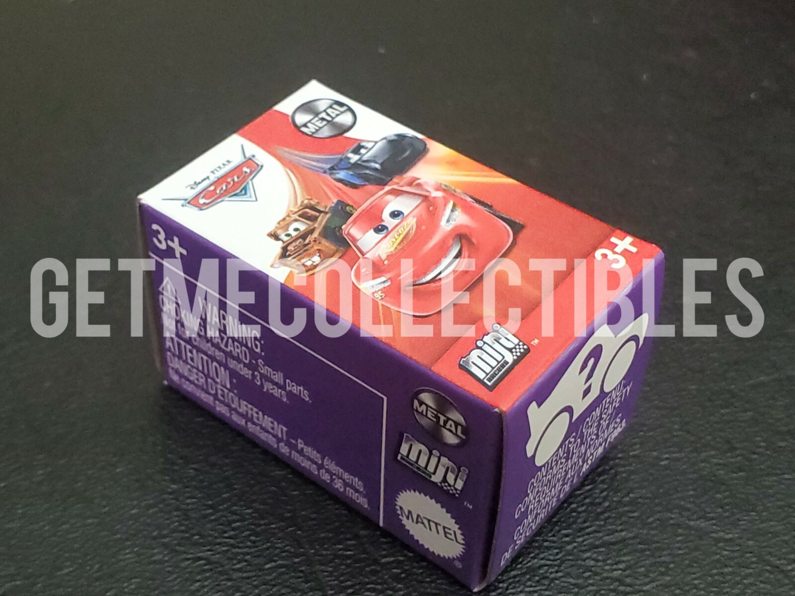DISNEY CARS MINI RACERS SILVER RADIATOR SPRINGS MCQUEEN 2021 BOX #27 SHIP $15+