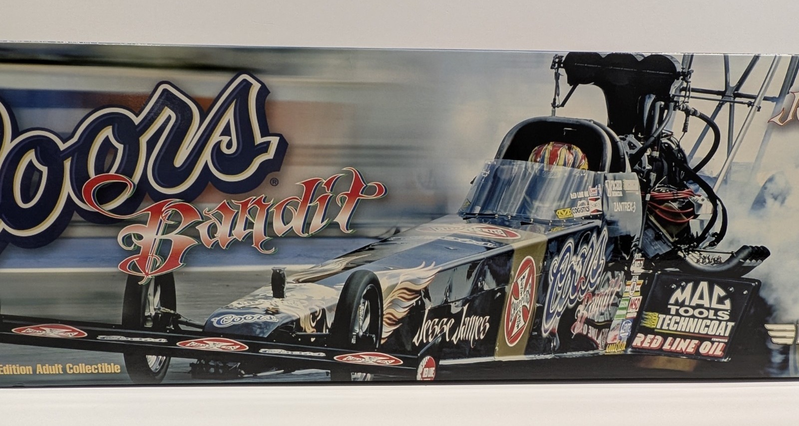 Scott Kalitta 2005 Coors Bandit / Jesse James 1/16 Scale Top Fuel Dragster NHRA