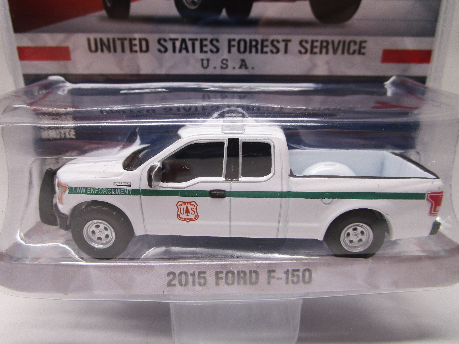 Greenlight Hot Pursuit Series 17 1:64 US Forest Service Police 2015 Ford F-150