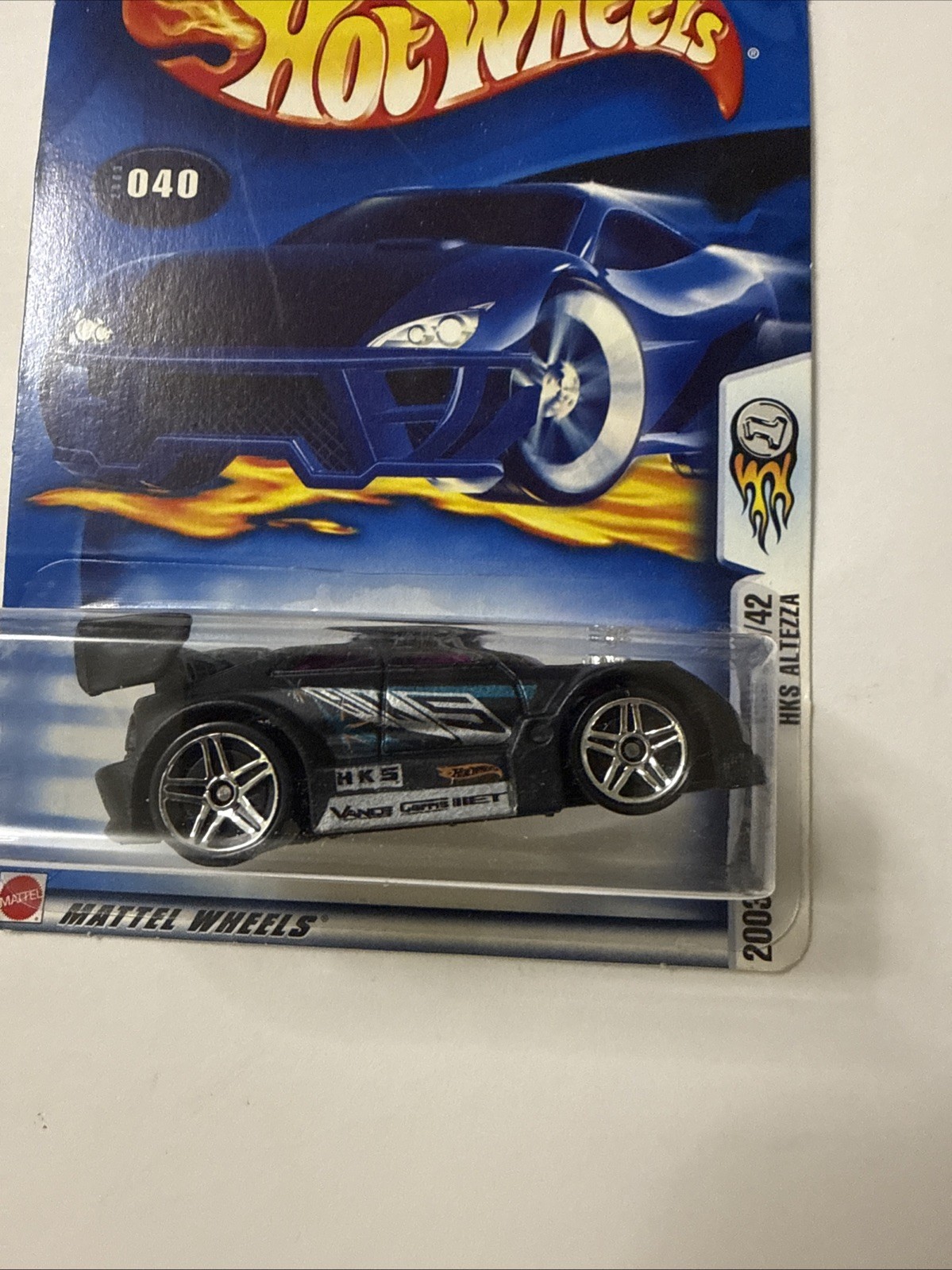 2003 Hot Wheels First Editions HKS Altezza 28/42 Collector #040 1:64 Scale