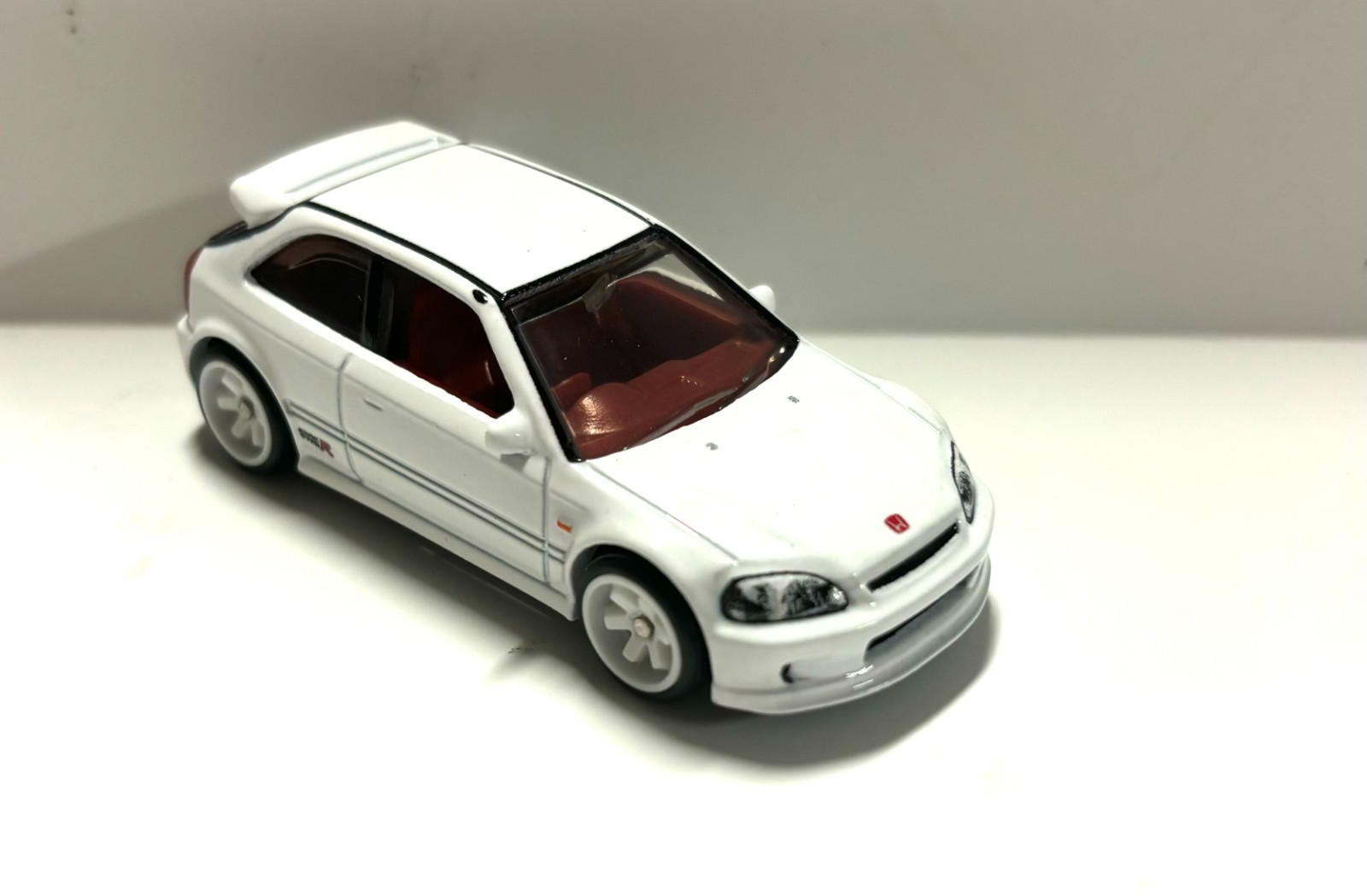 HOT WHEELS 1999 Honda Civic Type R from premium box set real riders white bxh