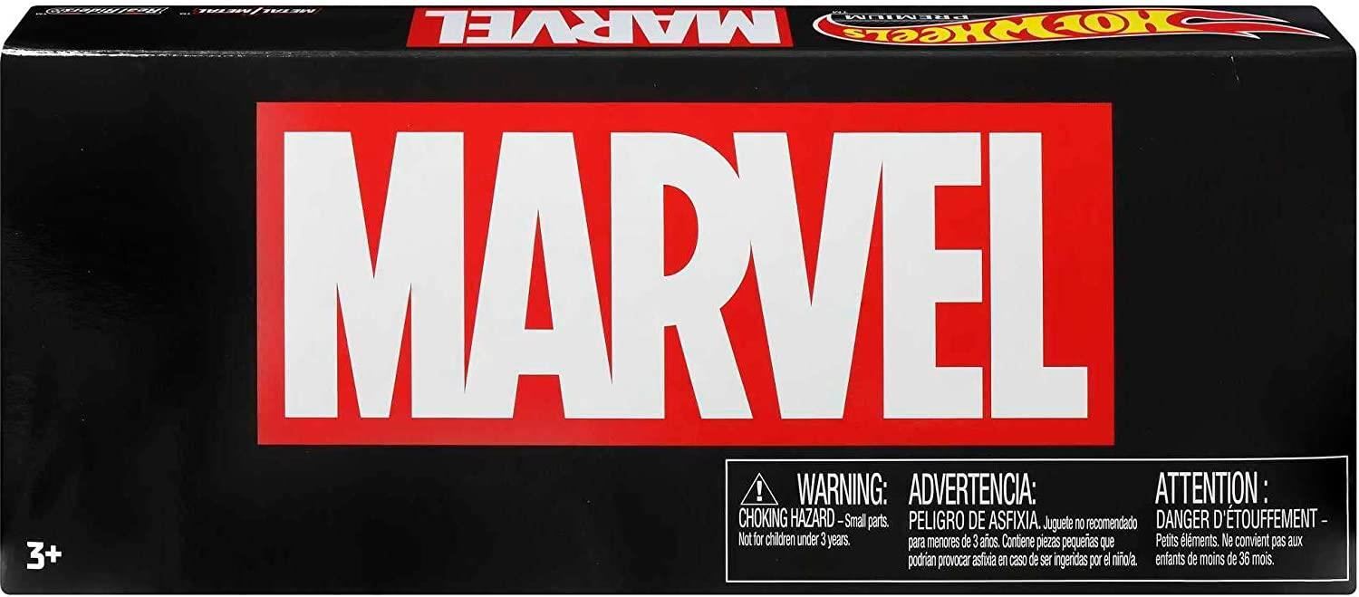 Hot Wheels Marvel Cars 4pk Deadpool Punisher Spider-Man Guardians Milano Mattel