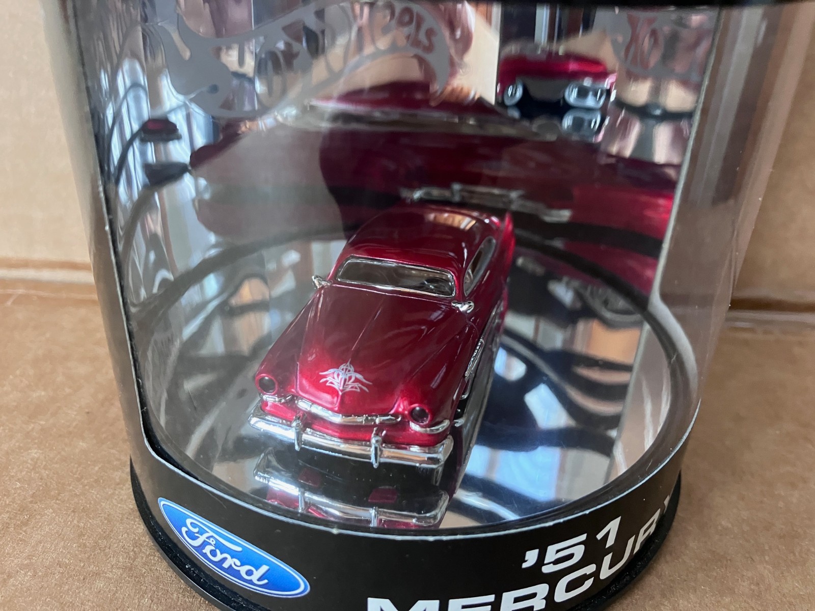 Hot Wheels Oil Can Designer’s Choice Series ’51 Mercury 3 of 4 Red