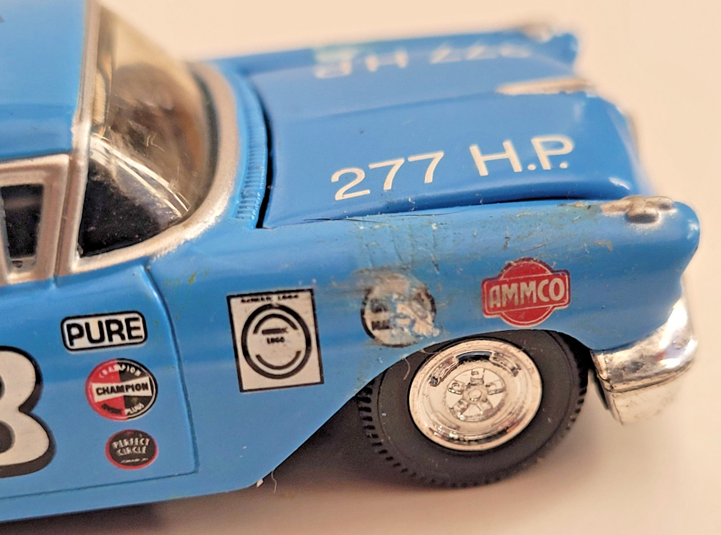 Hot Wheels 1999 Collectibles 1957 Oldsmobile Stock Car Richard Petty Lt. Blue