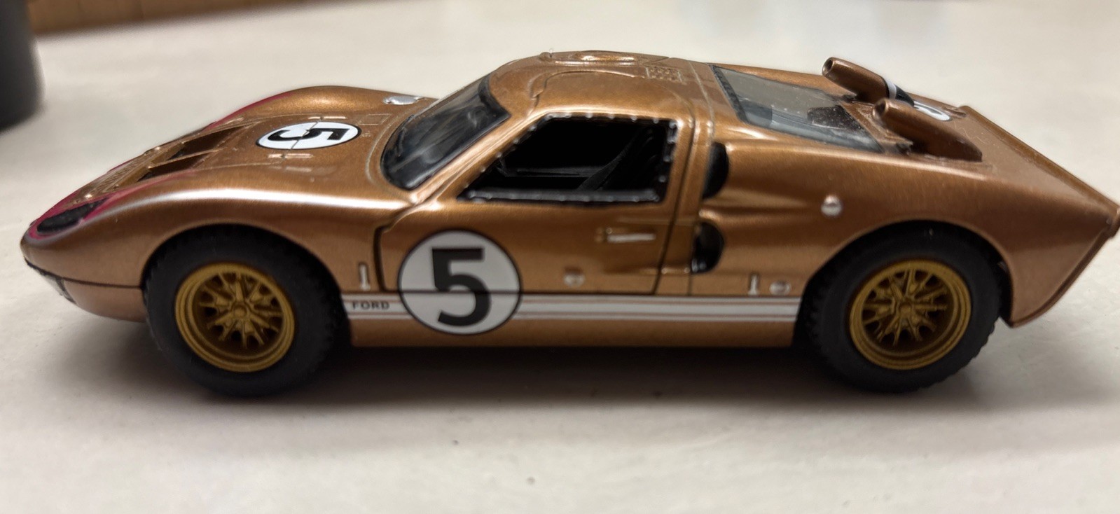 Lot Of 3 Kinsmart GT40 LeMans 24 Hours Ford Win pullback 1/32 Diecast #1,#2,#5