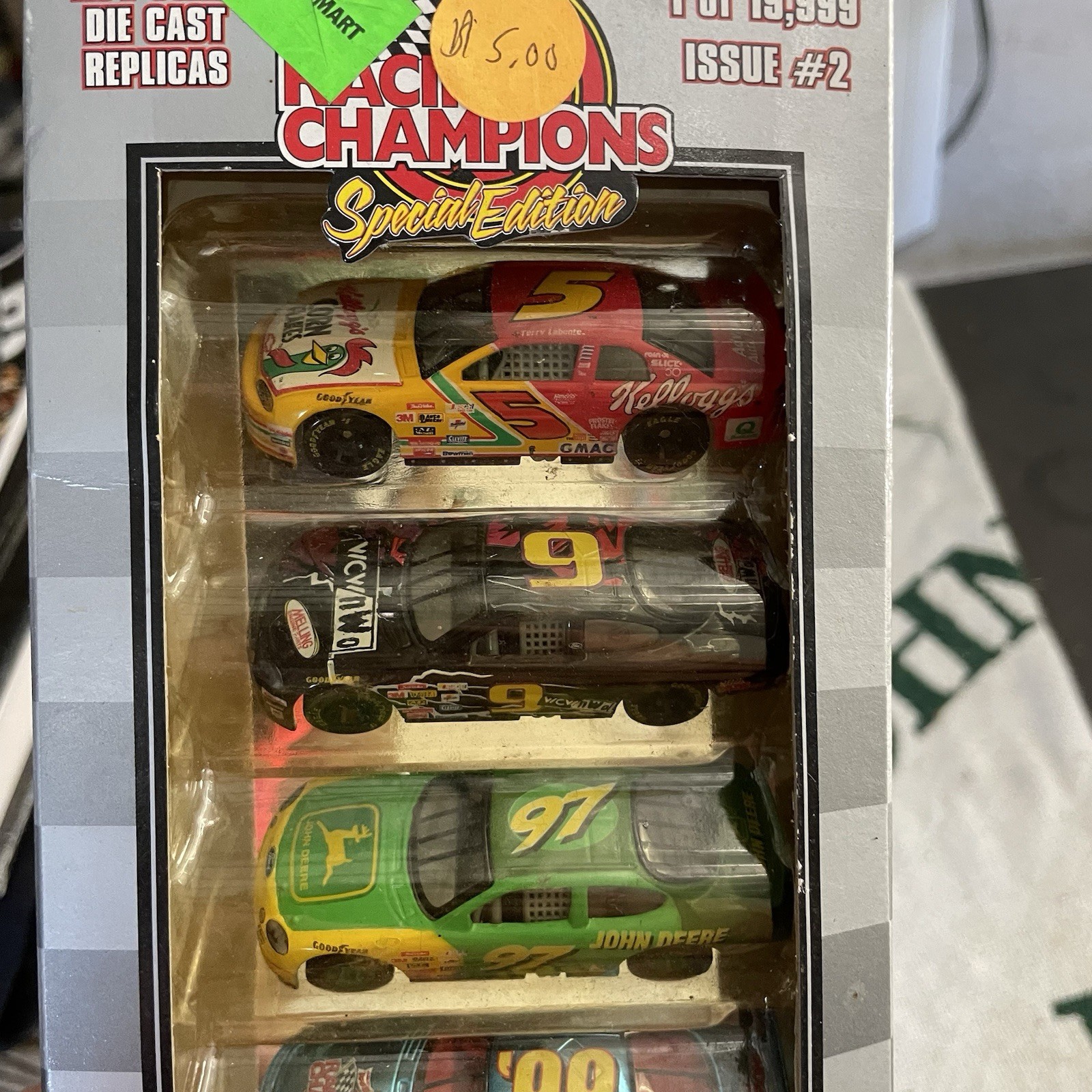 Vintage Racing Champions 10 Years NASCAR Fan Appreciation 5 Pack Issue #1