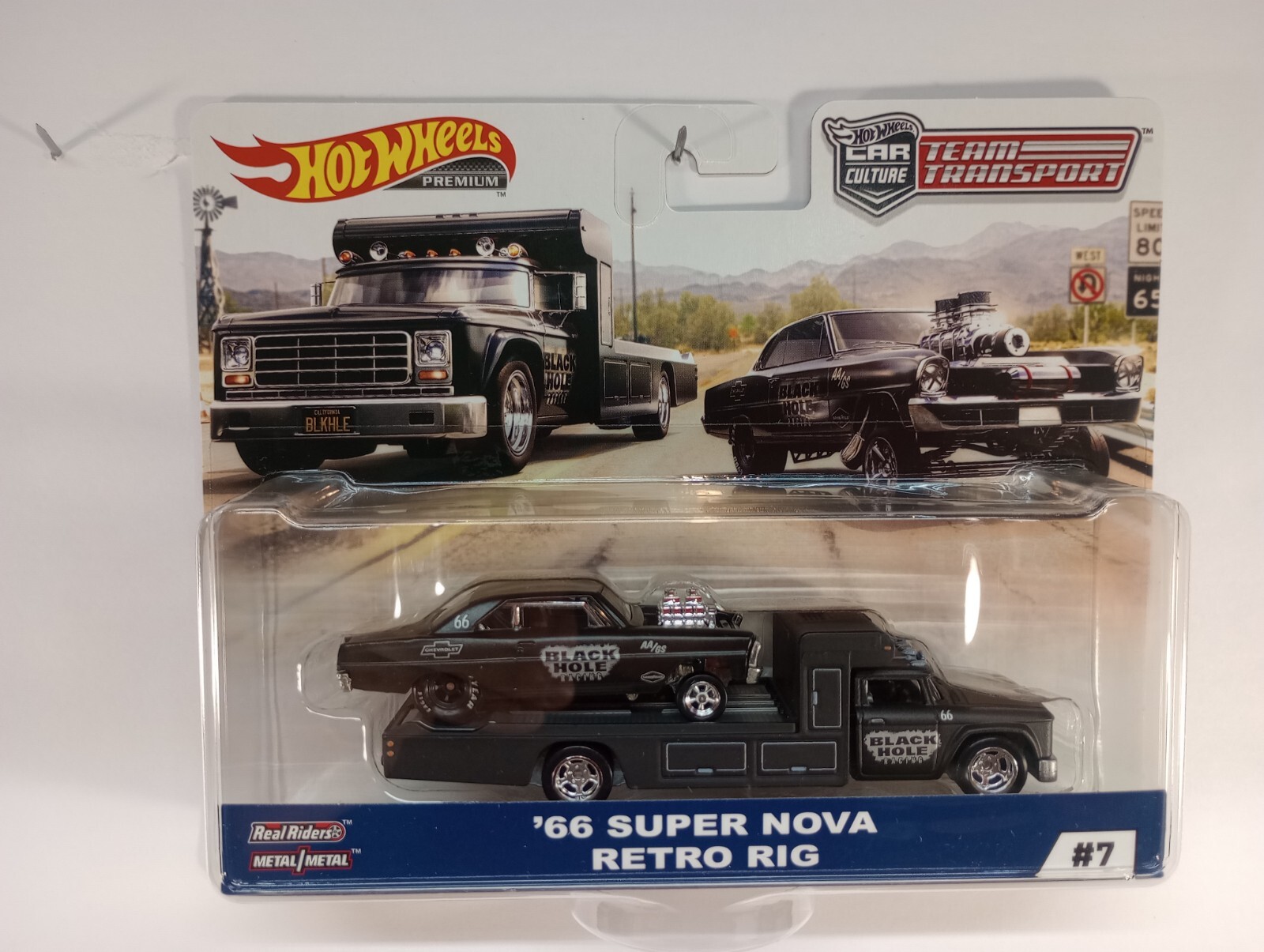 Hot Wheels Car Culture Team Transport #7 ’66 Super Nova Retro Rig ( New )