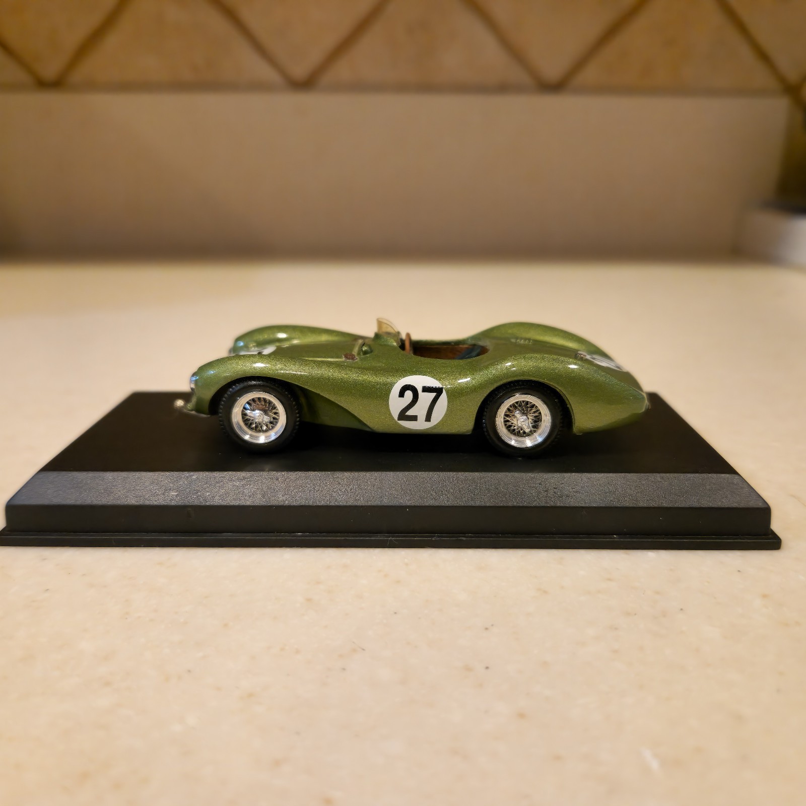 1:43 Top Model Collection 1953 Aston Martin DB3S, Le Mans 1953 #27