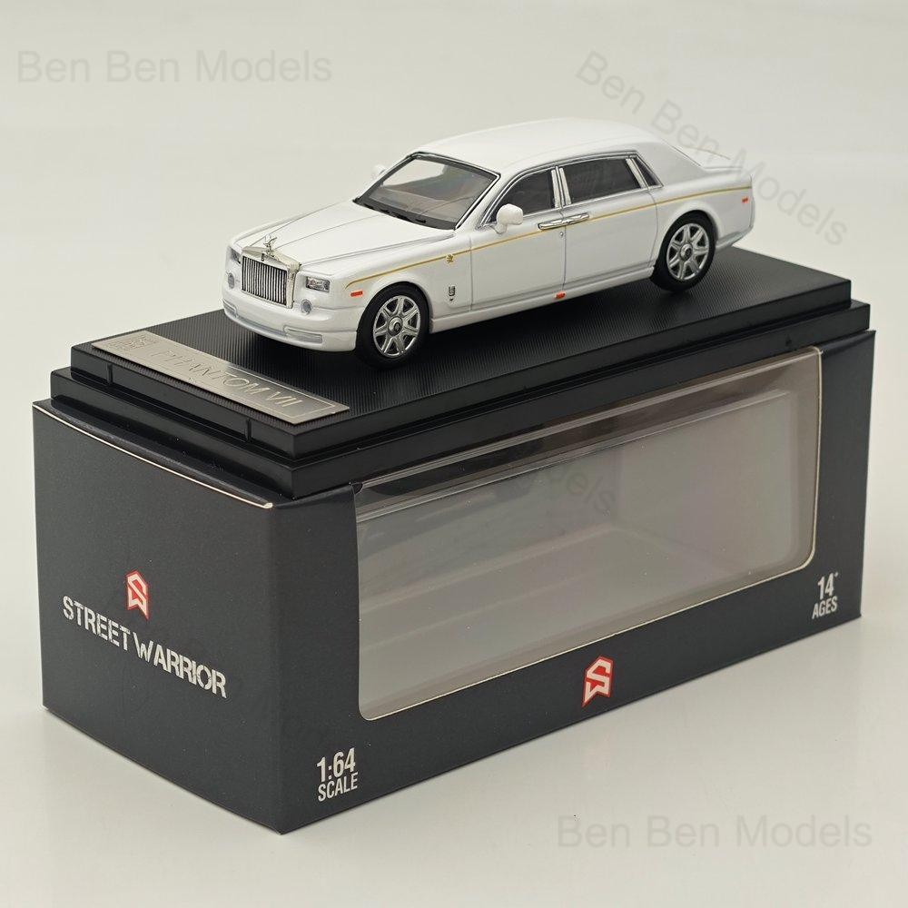 SW 1:64 Rolls-Royce Phantom VII 7 Luxury Sedan Sports Model Diecast Metal Car