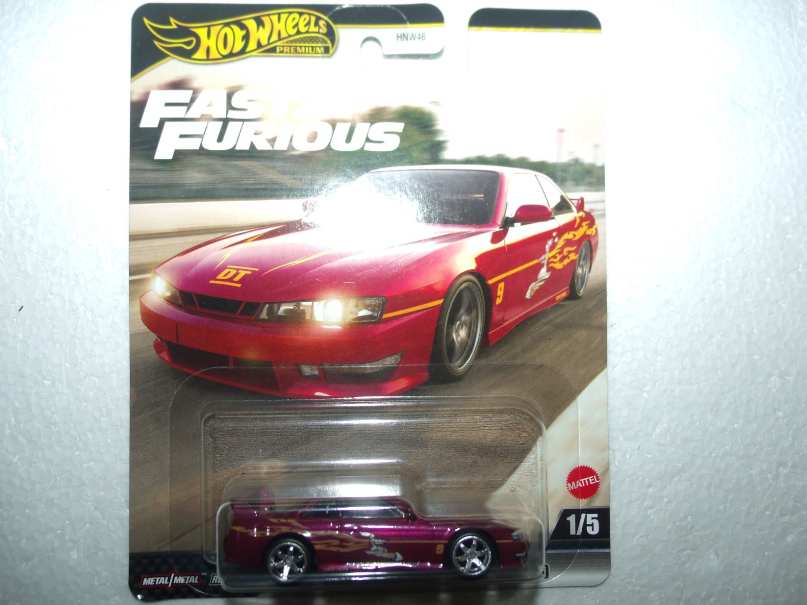 Hot Wheels 2025 Premium Fast & Furious Nissan 240SX [S14] w/cracked bubble