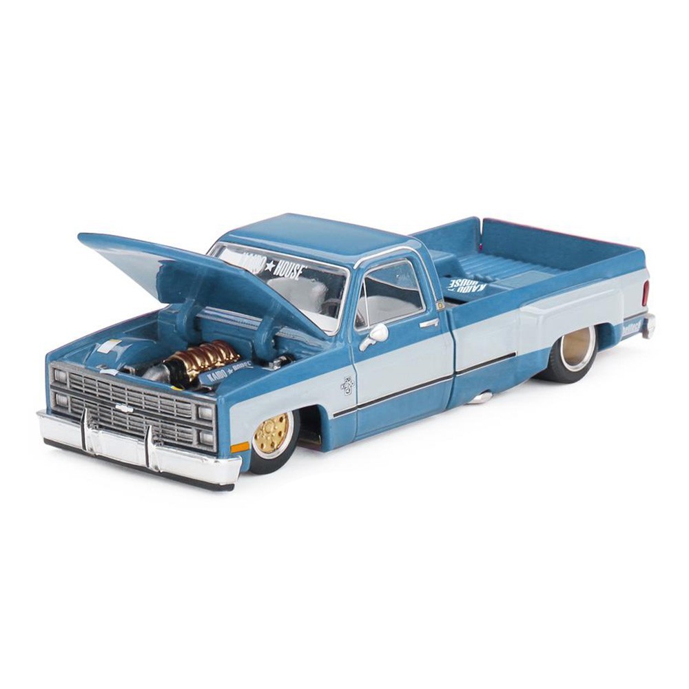 Kaido House x Mini GT 1:64 Chevrolet Silverado Dually Vintage Spec V1 KHMG192