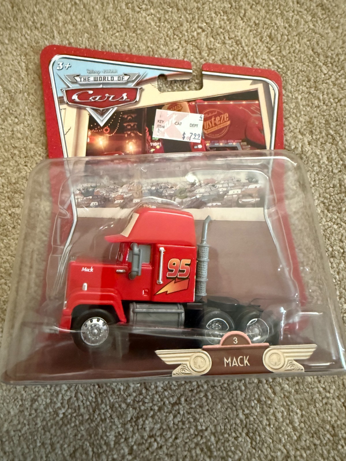 DISNEY PIXAR CARS MACK DELUXE
