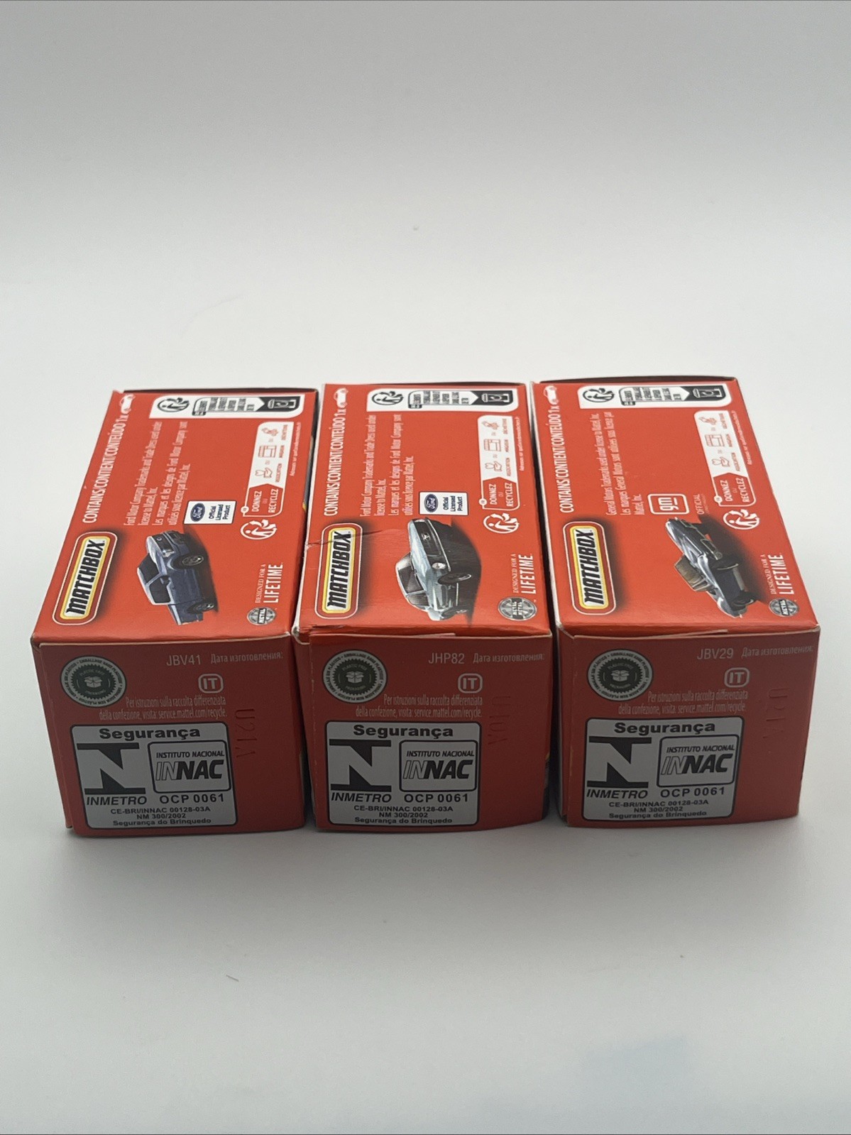 2026 MATCHBOX POWER GRABS Chevy Corvette, Ford Mustang, Ford F-150 Lot of 3