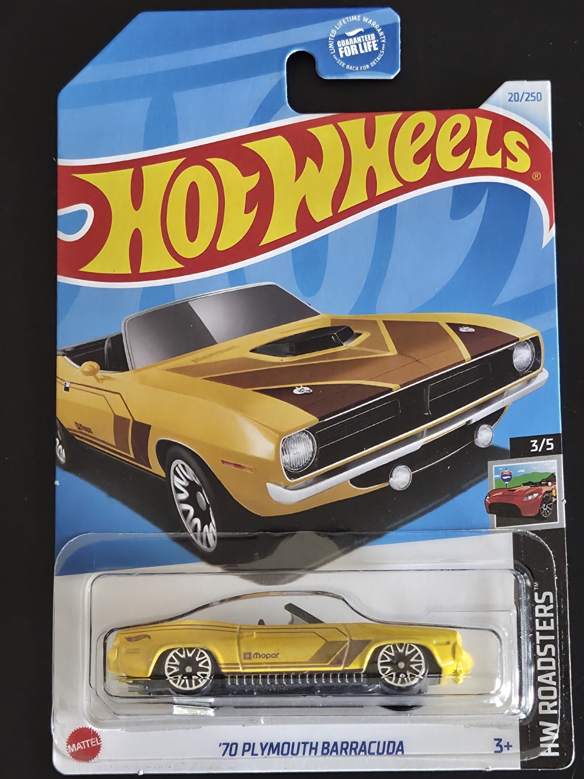 Hot Wheels 2024 Kroger Fry’s Exclusive ’70 Plymouth Barracuda 20/250 Roadsters