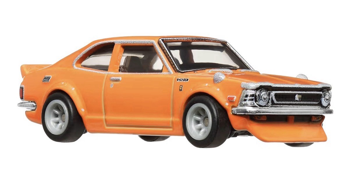 HW Premium Car Culture Japan Historics 4 ’72 Toyota Corolla Levin Die Cast Car