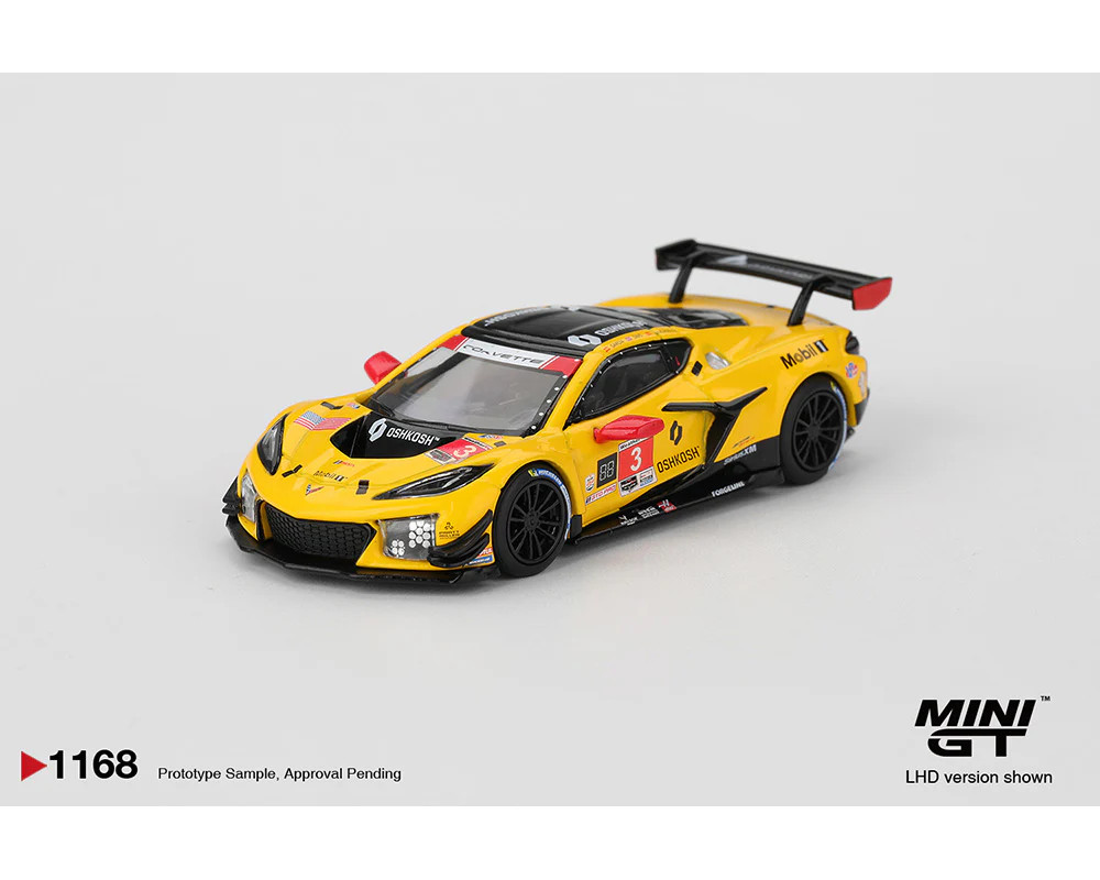 Mini GT 1:64 Chevrolet Corvette Z06 GT3.R #3 Corvette Racing IMSA Daytona #1168