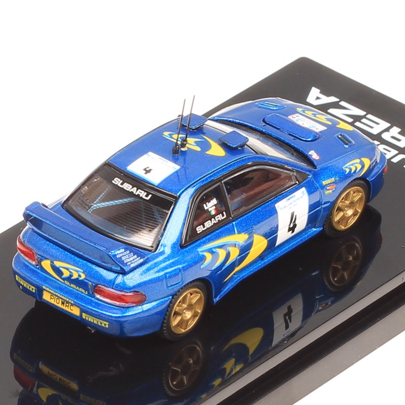 1/64 Scale Subaru Impreza WRC #3 #4 #8 RAC Rally 1997 Model Car Toy Hobby Japan