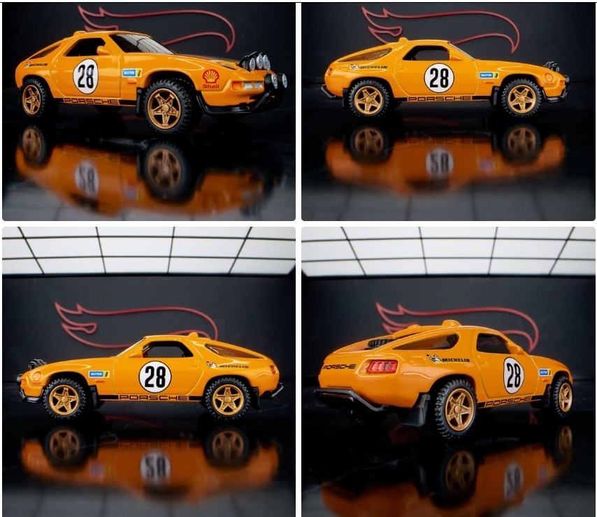Hot Wheels Elite 64 Porsche 928 Safari Real Riders Mattel Creations Exclusive