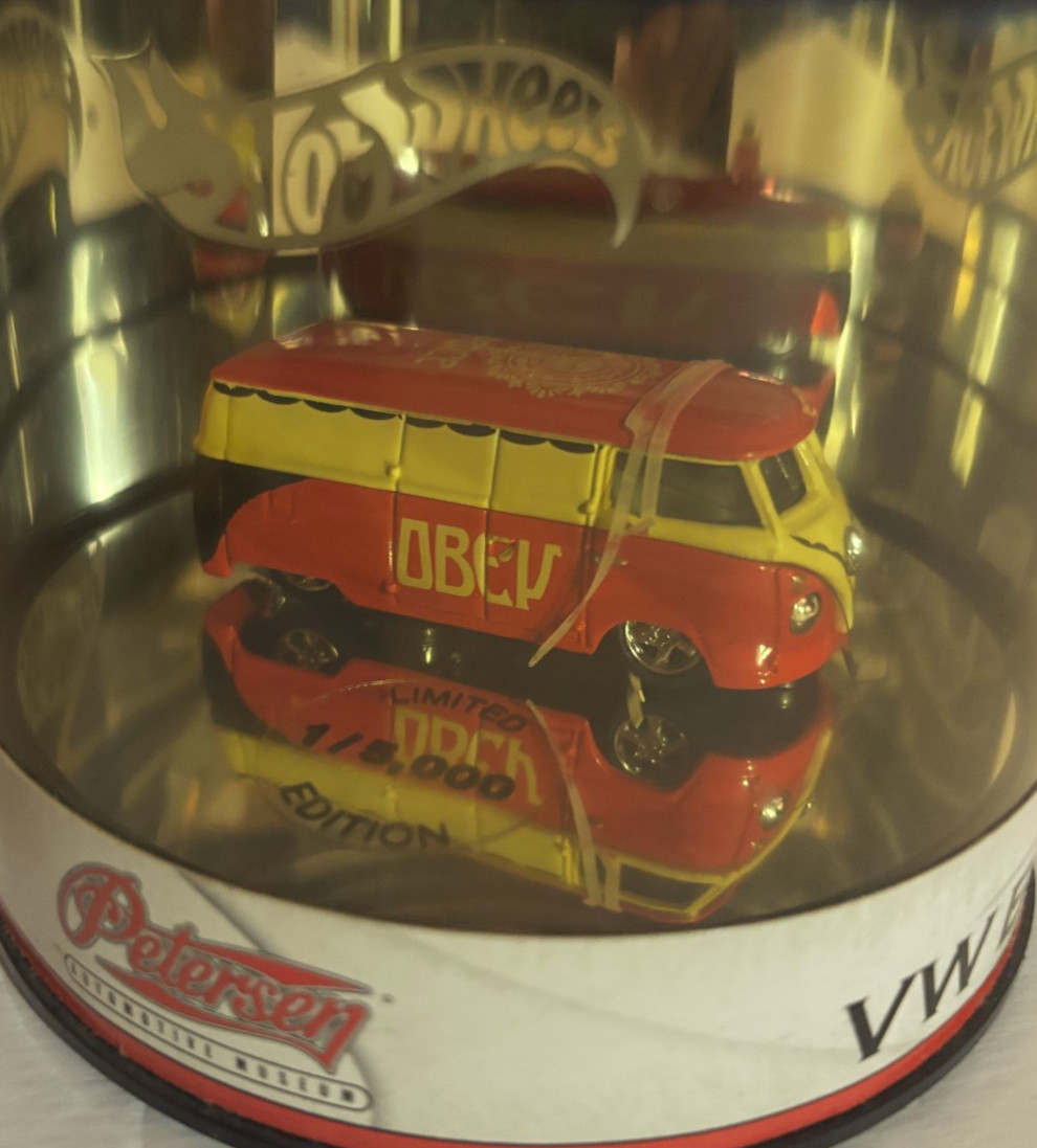 🔥🔥🔥 HOT WHEELS LE OIL CAN SERIES PETERSEN MUSEUM VW BUS 2006 🔥🔥🔥