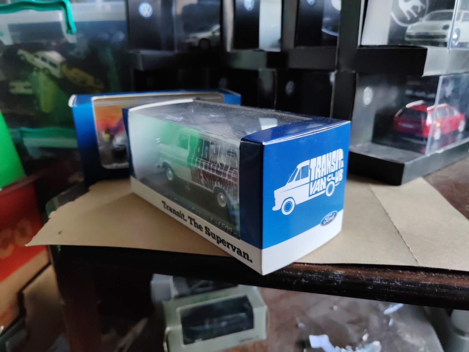 1/43 Boxed Model Norev Dealer Ford Transit MK1 Supervan V Rare 1of500