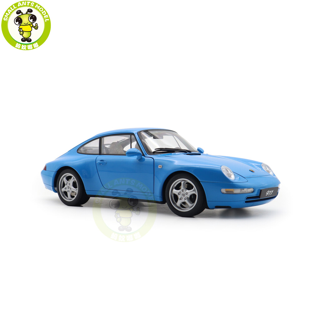 1/18 AUTOart 78133 Porsche 911 993 Carrera Blue Metallic Diecast Model Car