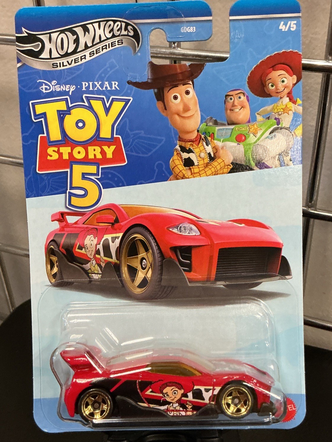 2026 Hot Wheels Silver Series Toy Story 5 Complete set of 5 cars
