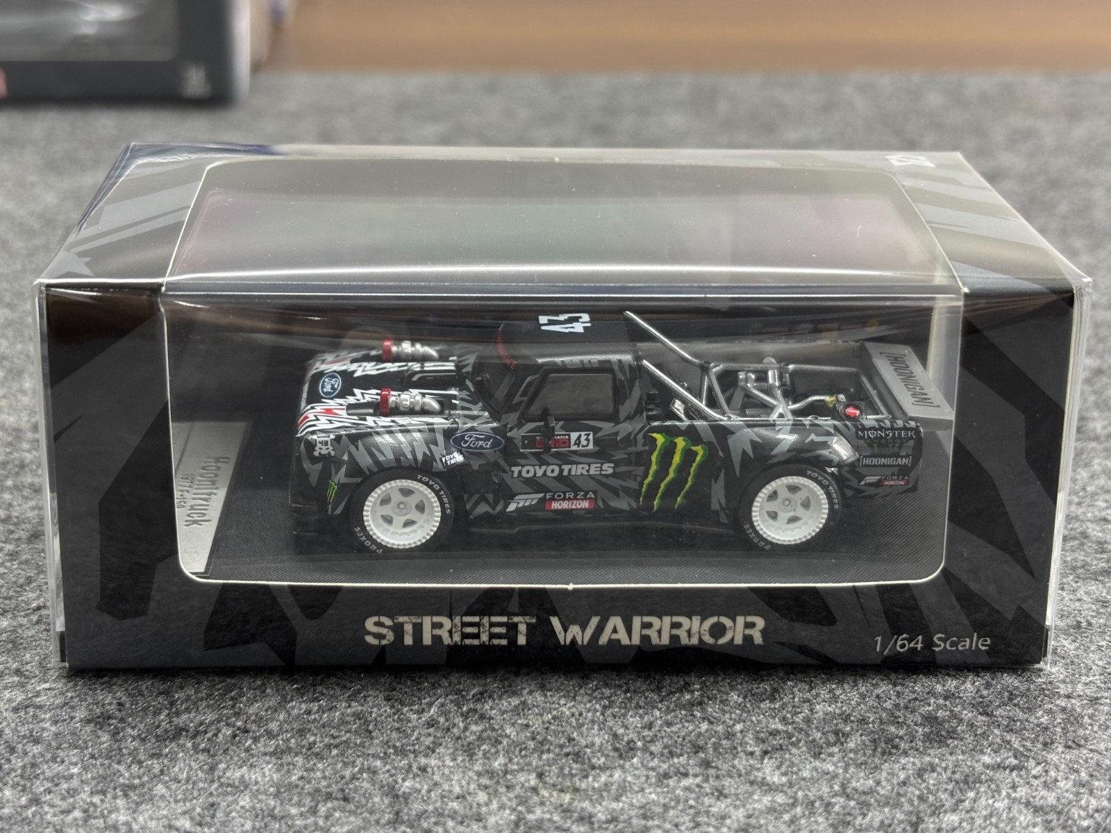 SW 1/64 Mustang Hoonicorn F-150 Pickup Truck Sports Model Diecast Metal Car