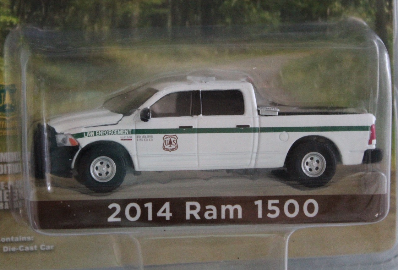 2018 Ram 1500 US Forest Service Park Ranger Law Enforcement Police Greenlight