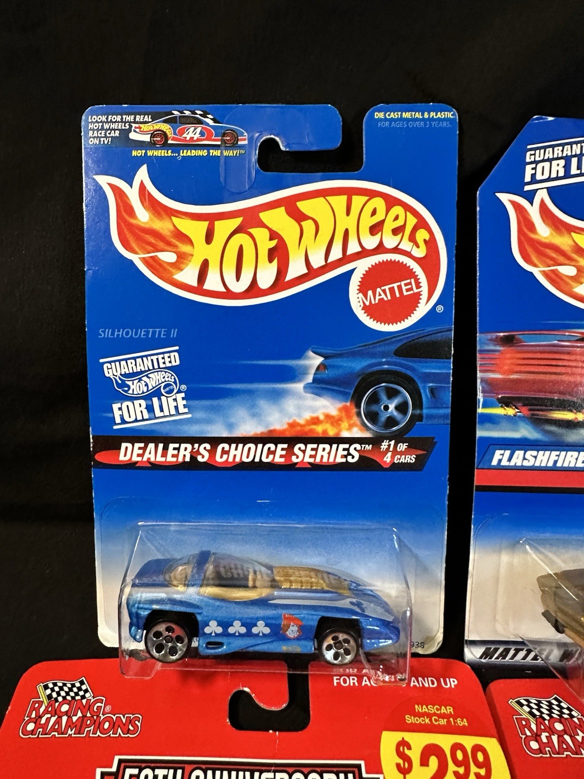 Mixed Lot of 8 Die Cast Cars Hot Wheels Racing Champions NASCAR Street Rebels