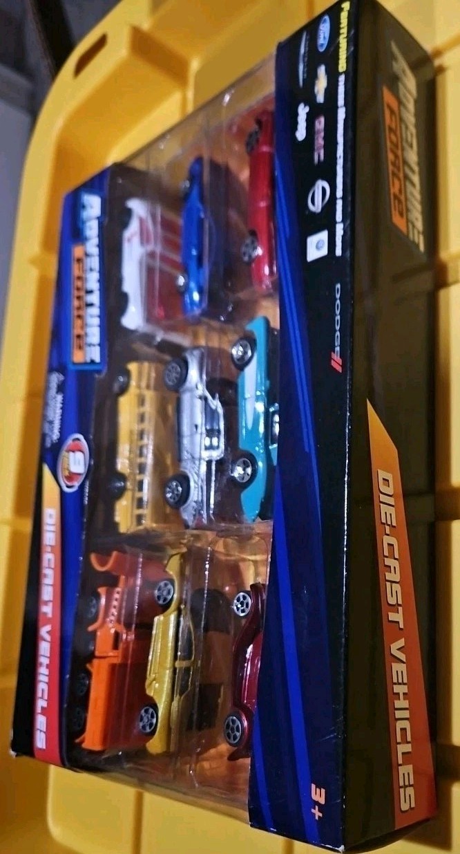 2016 Adventure Force 9-Pack Diecast Cars Multicolor Unopened Box