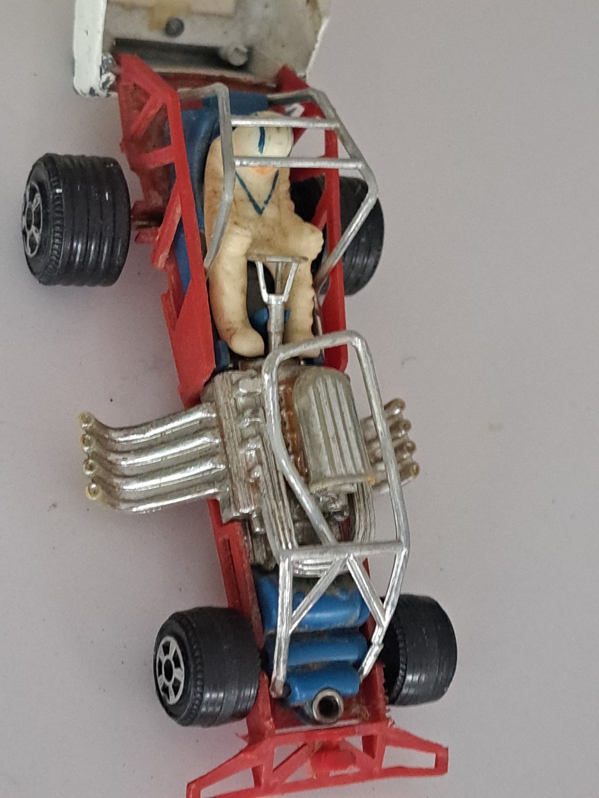 Ideal Toys Evel Knievel 33 Funny Car Dragster 1976 Hong Kong J 1453 H.t.f
