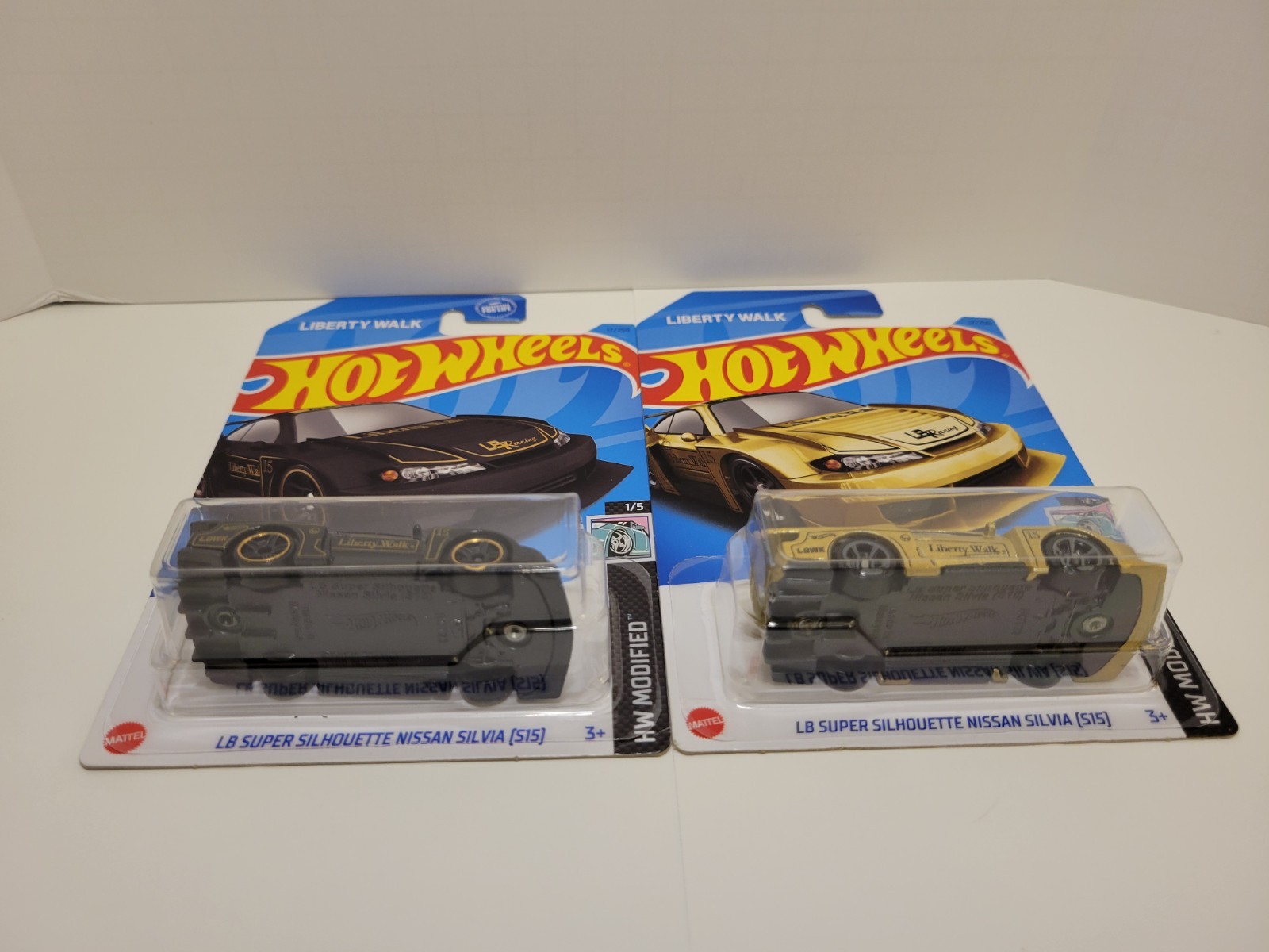 Hot Wheels Liberty Walk LB Super Silhouette Silvia (S15) Red Edition & Mainlines