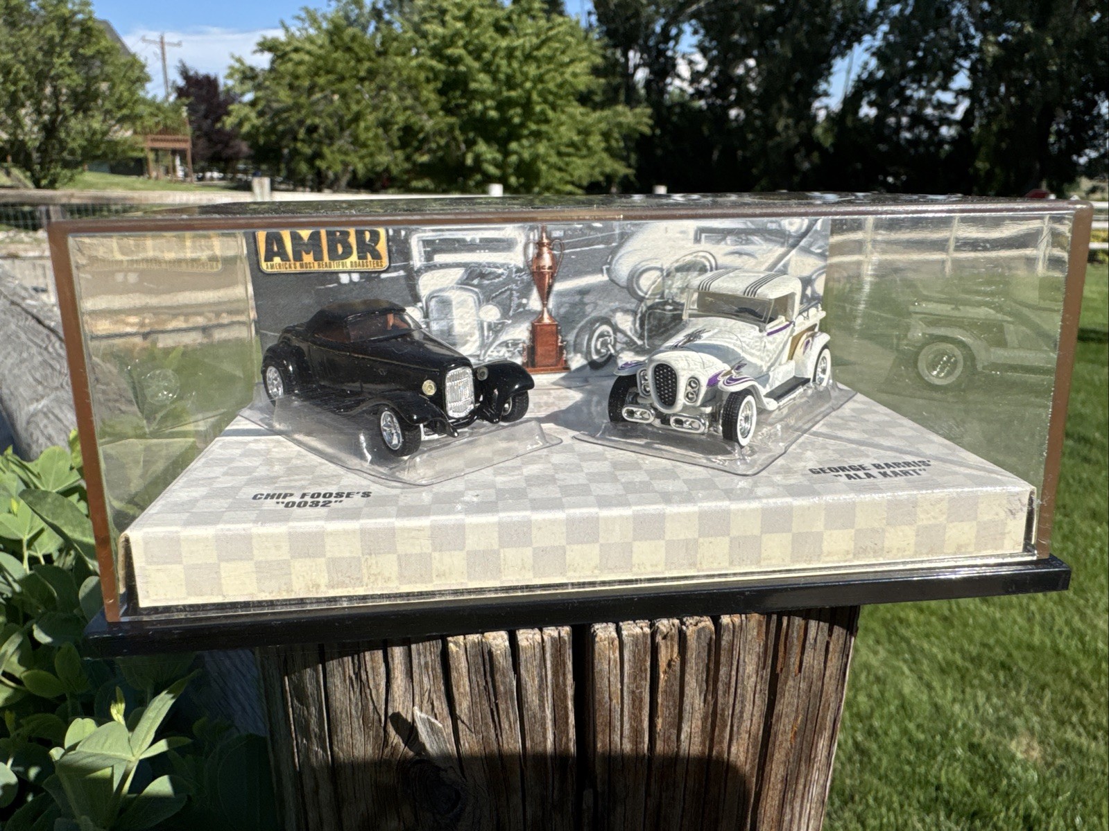 Hot Wheels AMBR America’s Most Beautiful Roadsters 2 Car Set 53825 2001 100%