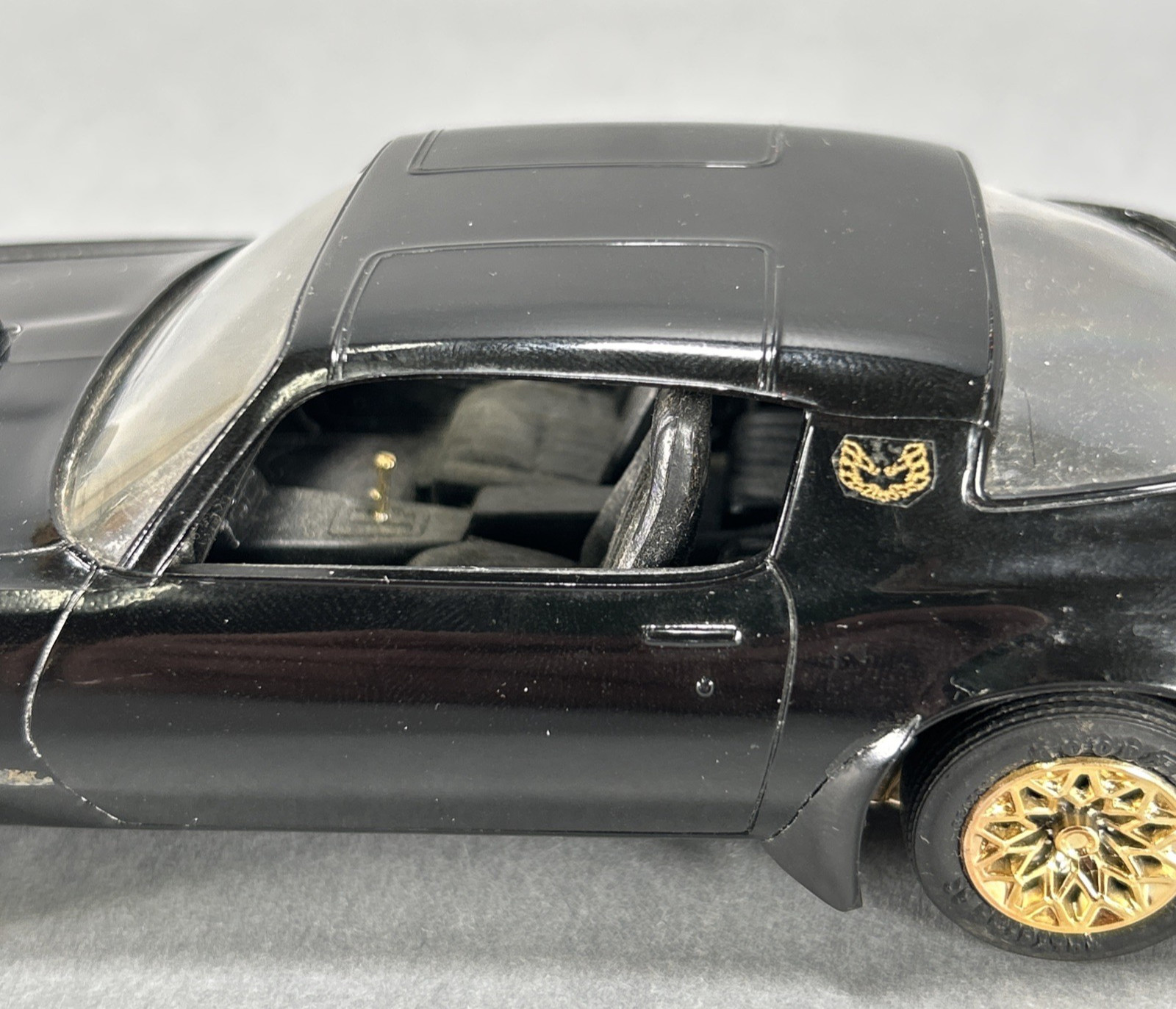 1978 Pontiac Trans Am Black/Gold Dealer Promo 1:25 Car W/ Firebird Hood Graphic