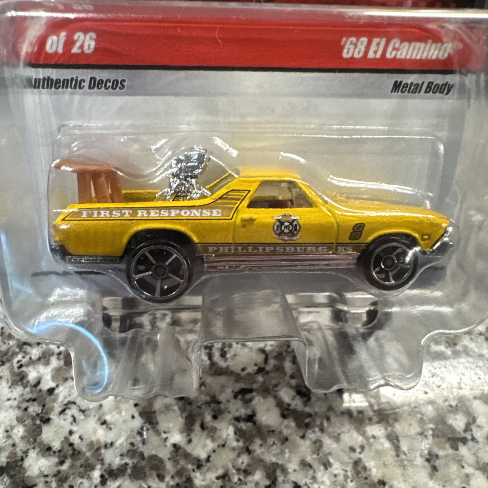 Hot Wheels 2009 Fire Rods 68 El Camino 5 of 26 N9023