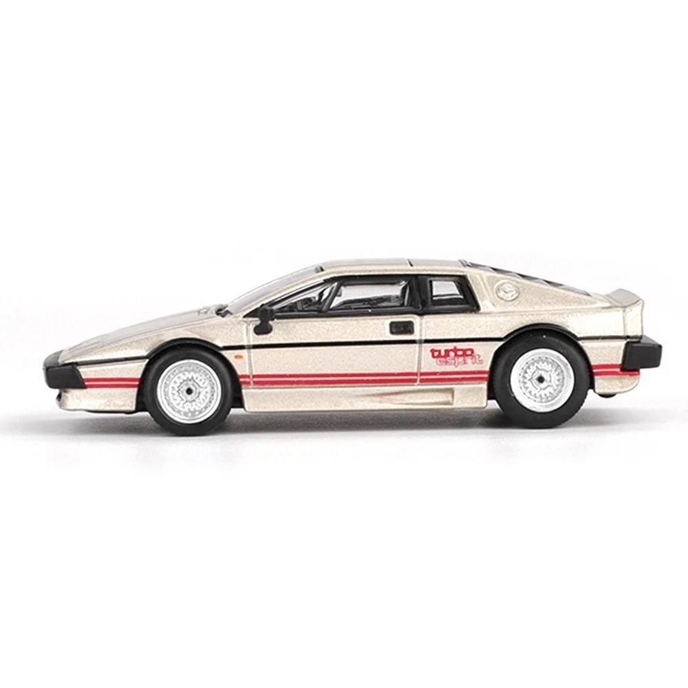 MINI GT 1:64 Lotus Esprit Turbo Metallic Silver Diecast Model Car MGT01109-2H