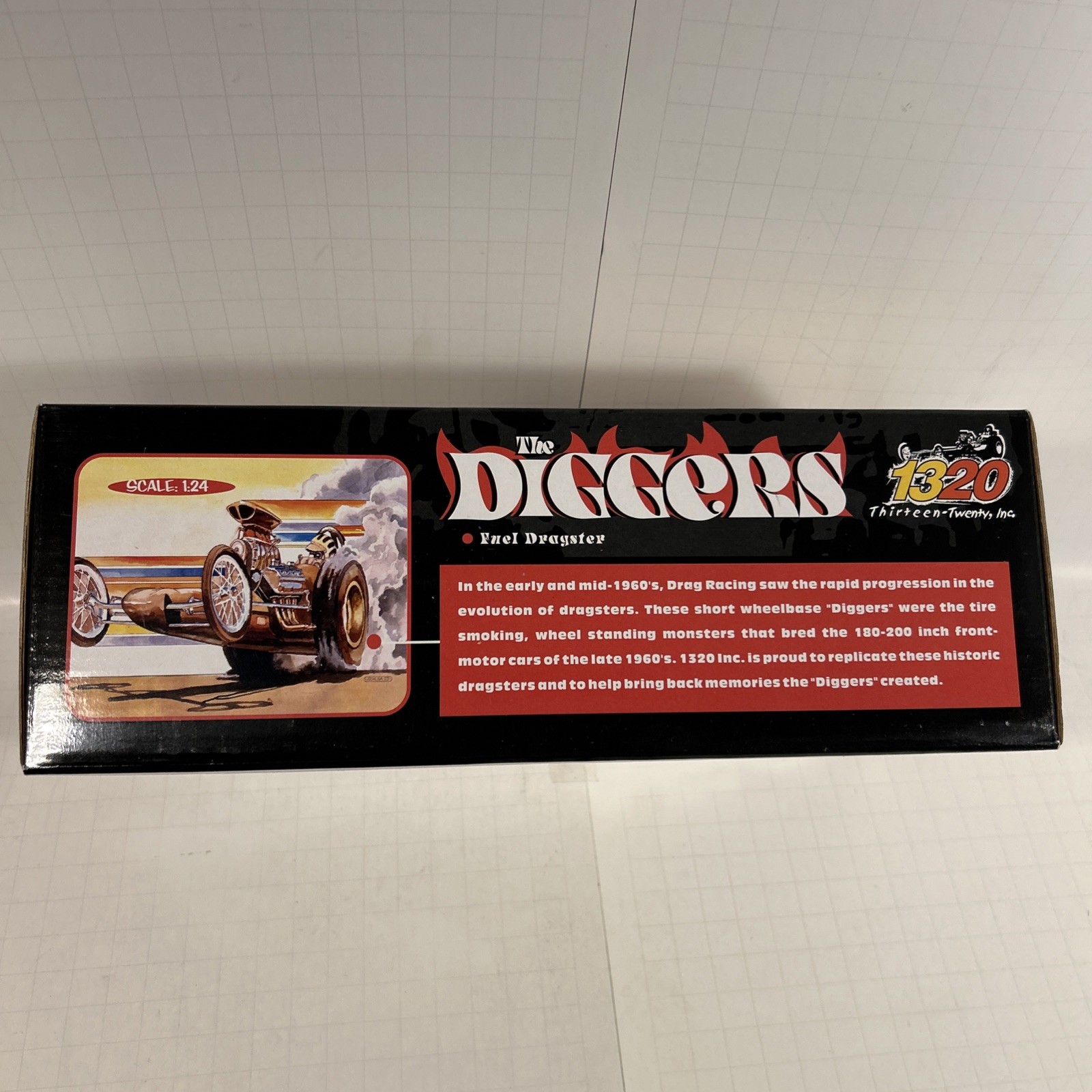 1320 The Diggers #1302 NHRA Greer Black Prudhomme 1302 Of 5000 Limited Edition