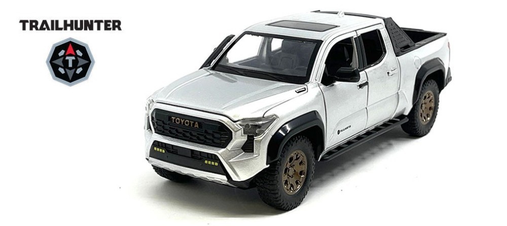 MiJo Exclusives 1:24 2024 Toyota Tacoma Trailhunter Edition Display Diecast Car