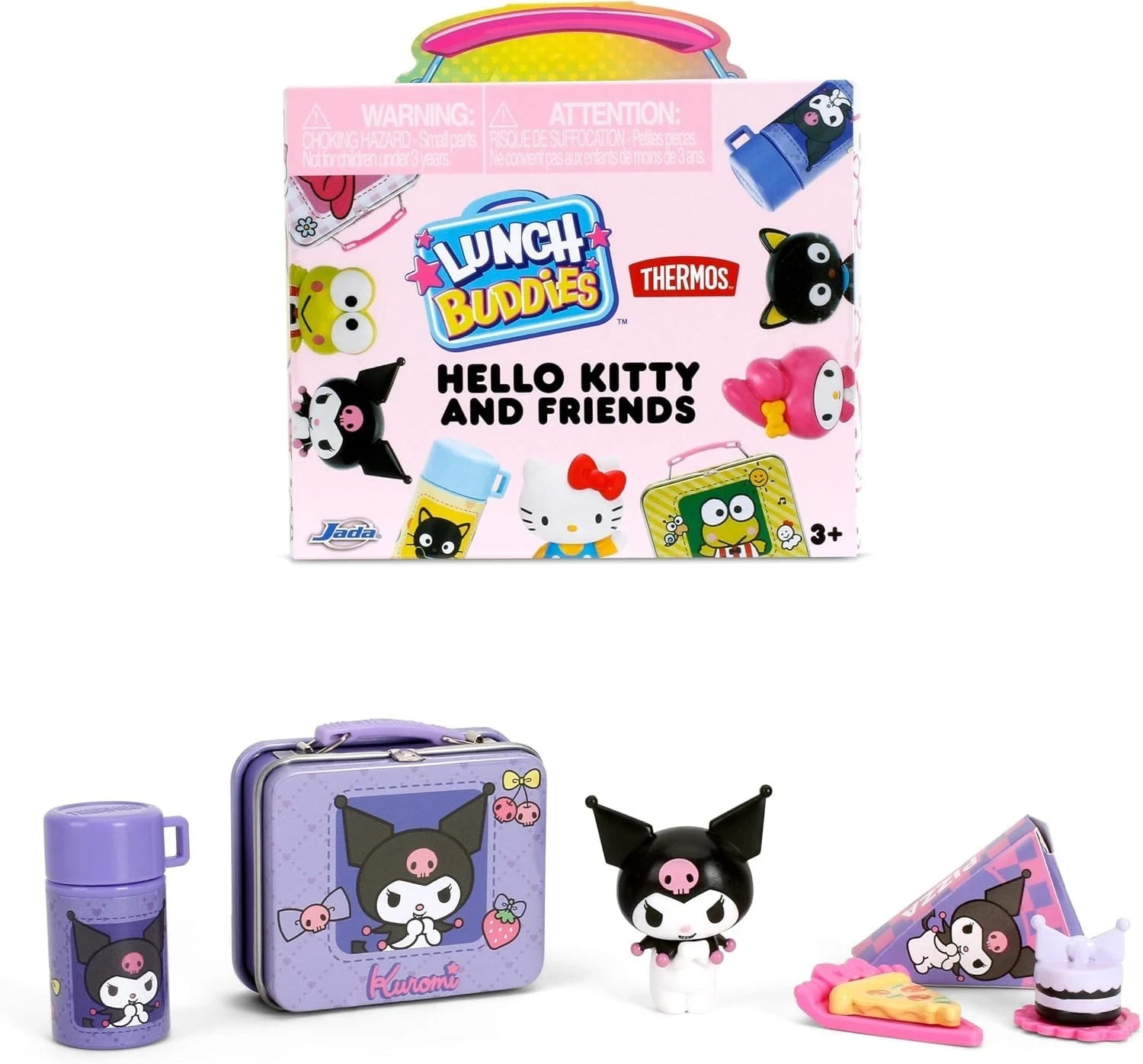 Jada 2″ Lunch Buddies Thermos Wave 1 Hello Kitty Blind Pack (1 Pcs)