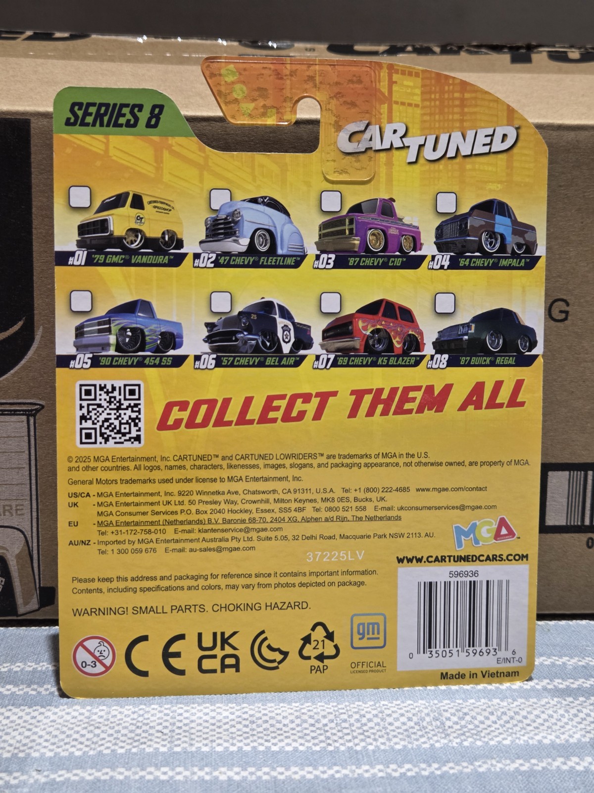 2025 CarTuned Premier Series 8 – Mainline Assortment – Set of 8
