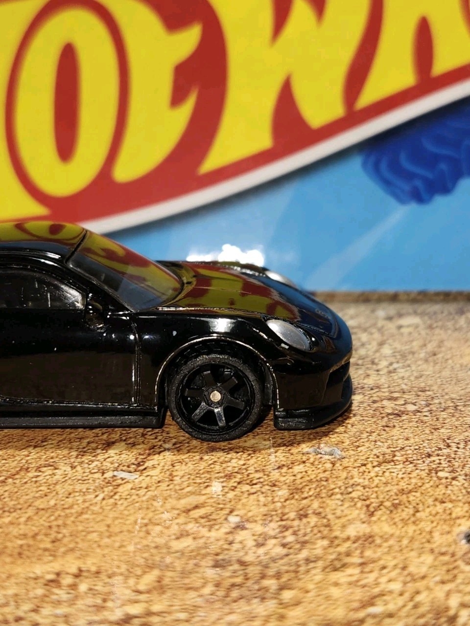 1/64 Custom Hot Wheels 2020 Porsche 911 GT3 Exotics Black