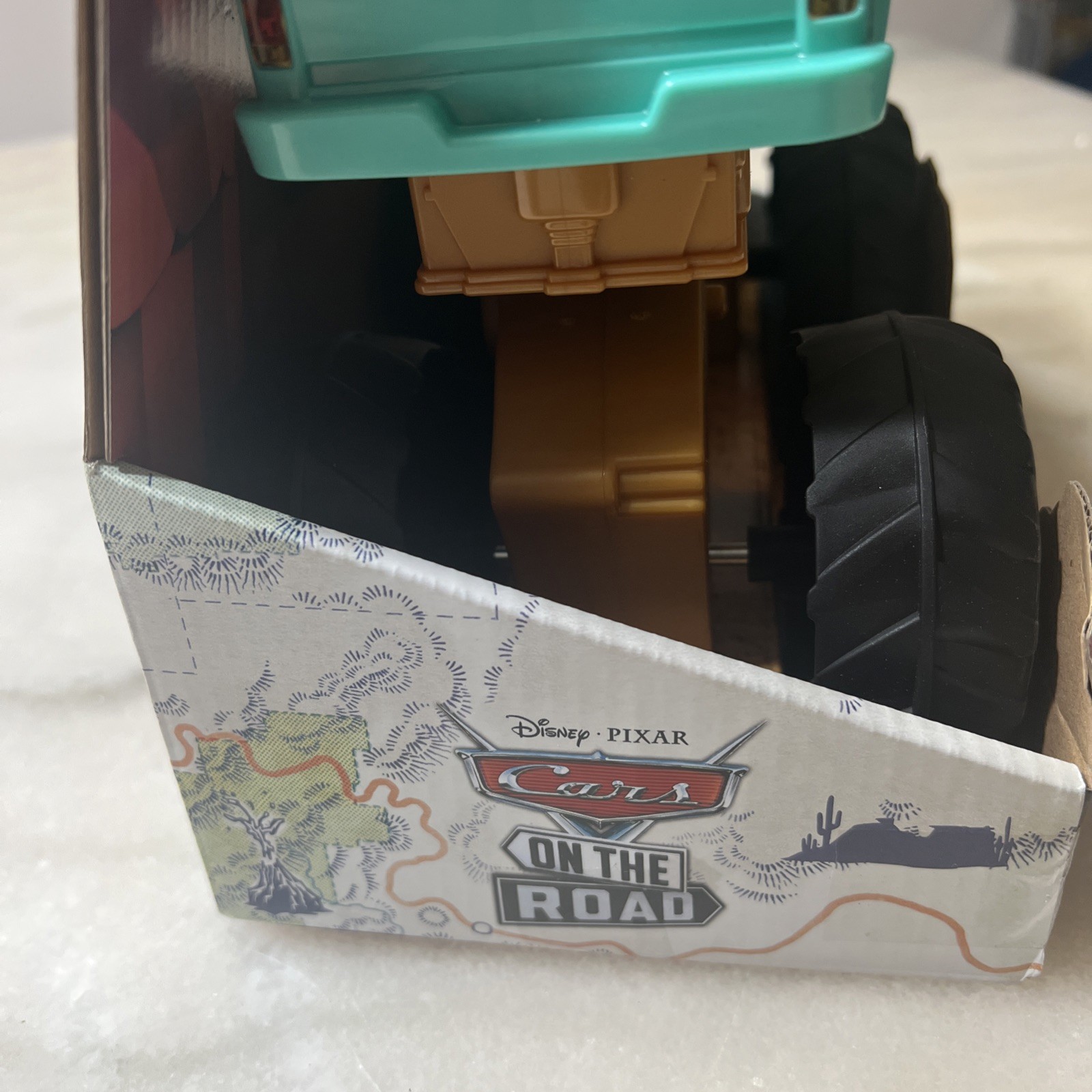 Disney Pixar Cars On The Road Circus Stunt Ivy Monster Truck 2023 Mattel