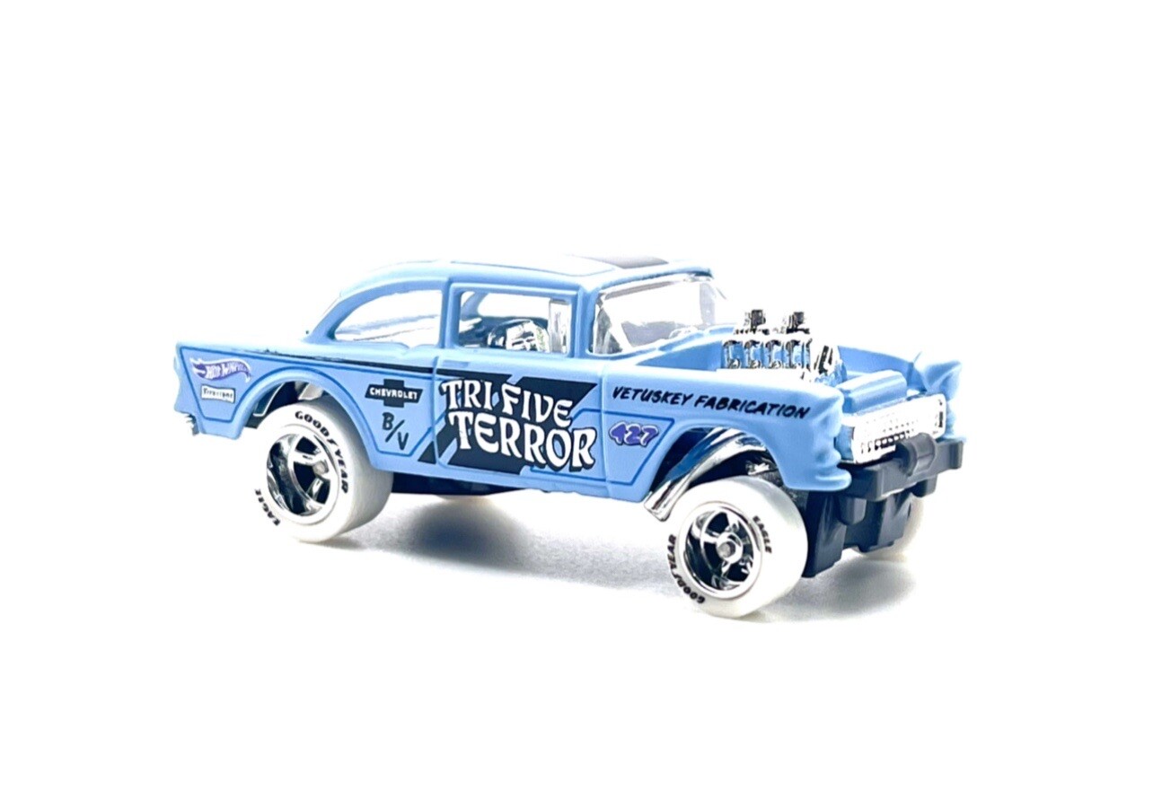 10x Clear Replacement Windows For Hot Wheels 55 Bel Air Gassers Fits 1/64 Scale