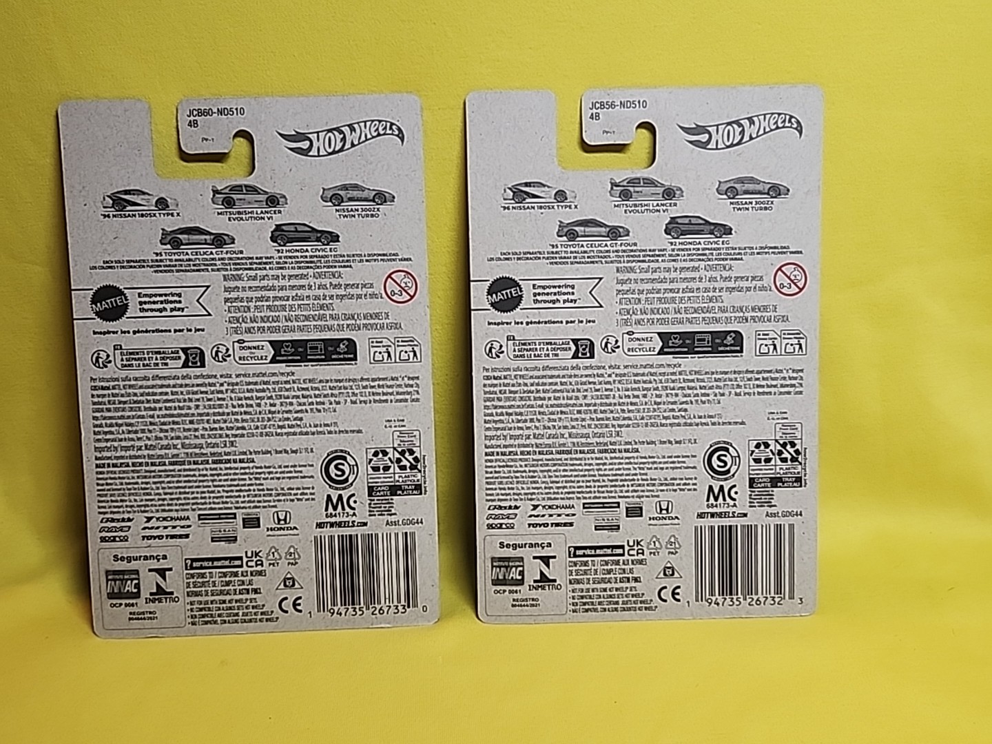 Hot Wheels 90s Street Scene 2024 Full Set 5 Cars Honda Nissan Toyota 🔥J